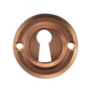 Product Old English copper key escutcheon