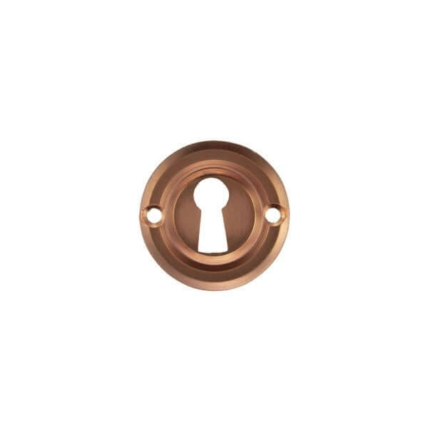 Product Old English copper key escutcheon