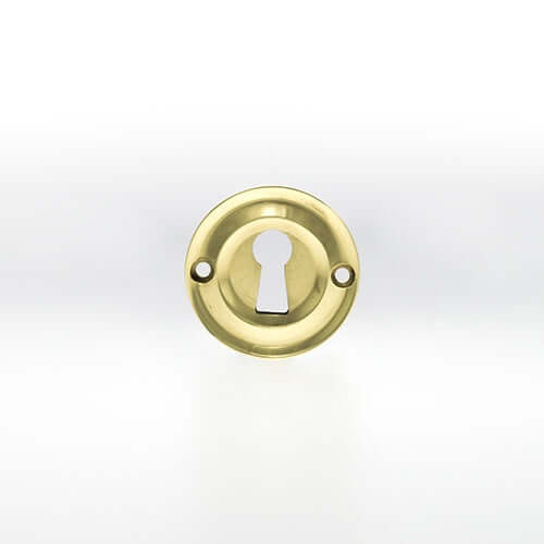 Product Old English brass key escutcheon