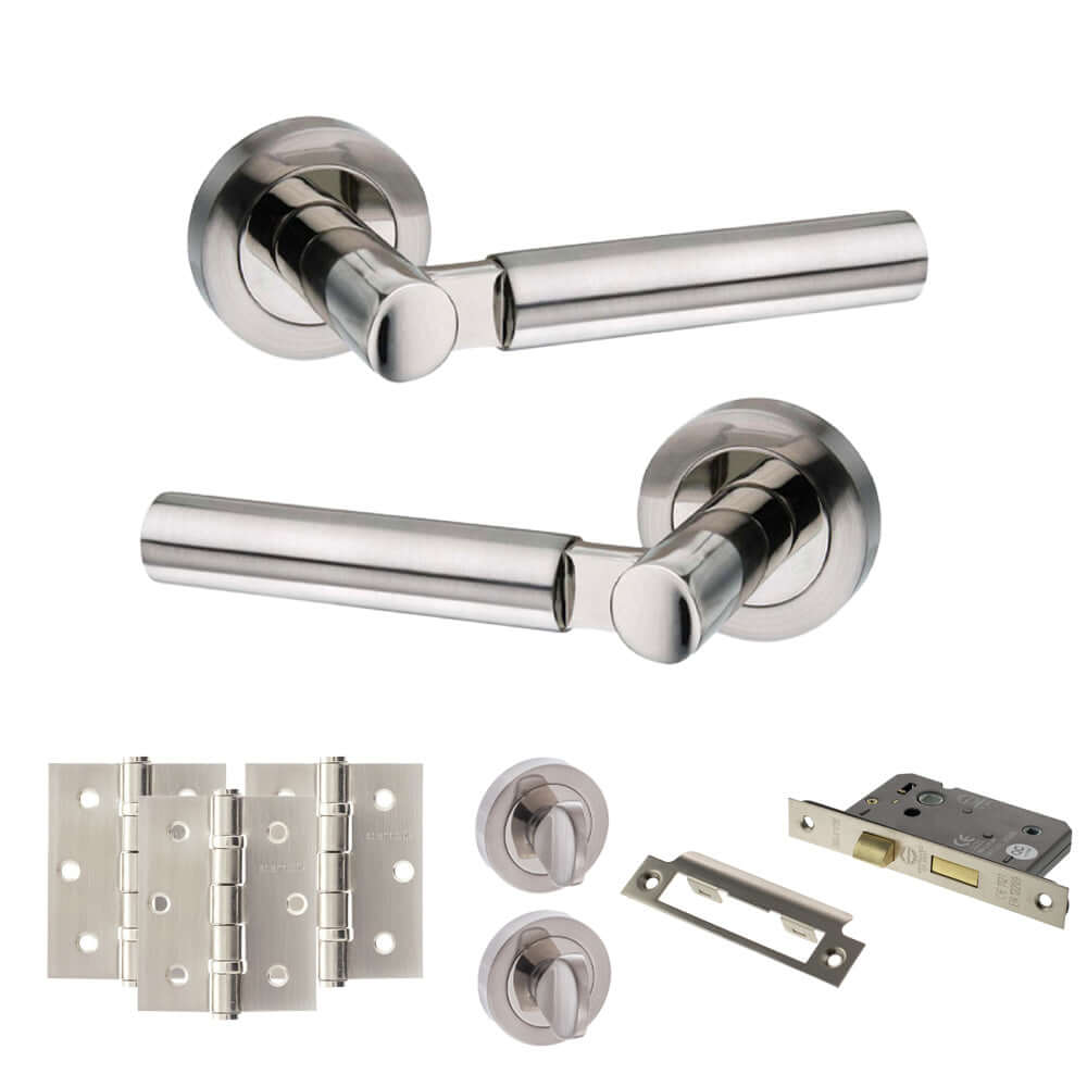 Product Palermo satin nickel WC round pack