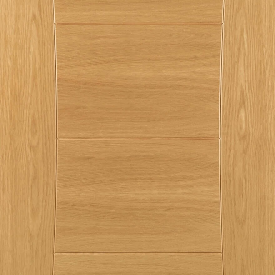 Product Pamplona prefinished oak fire door edge detail