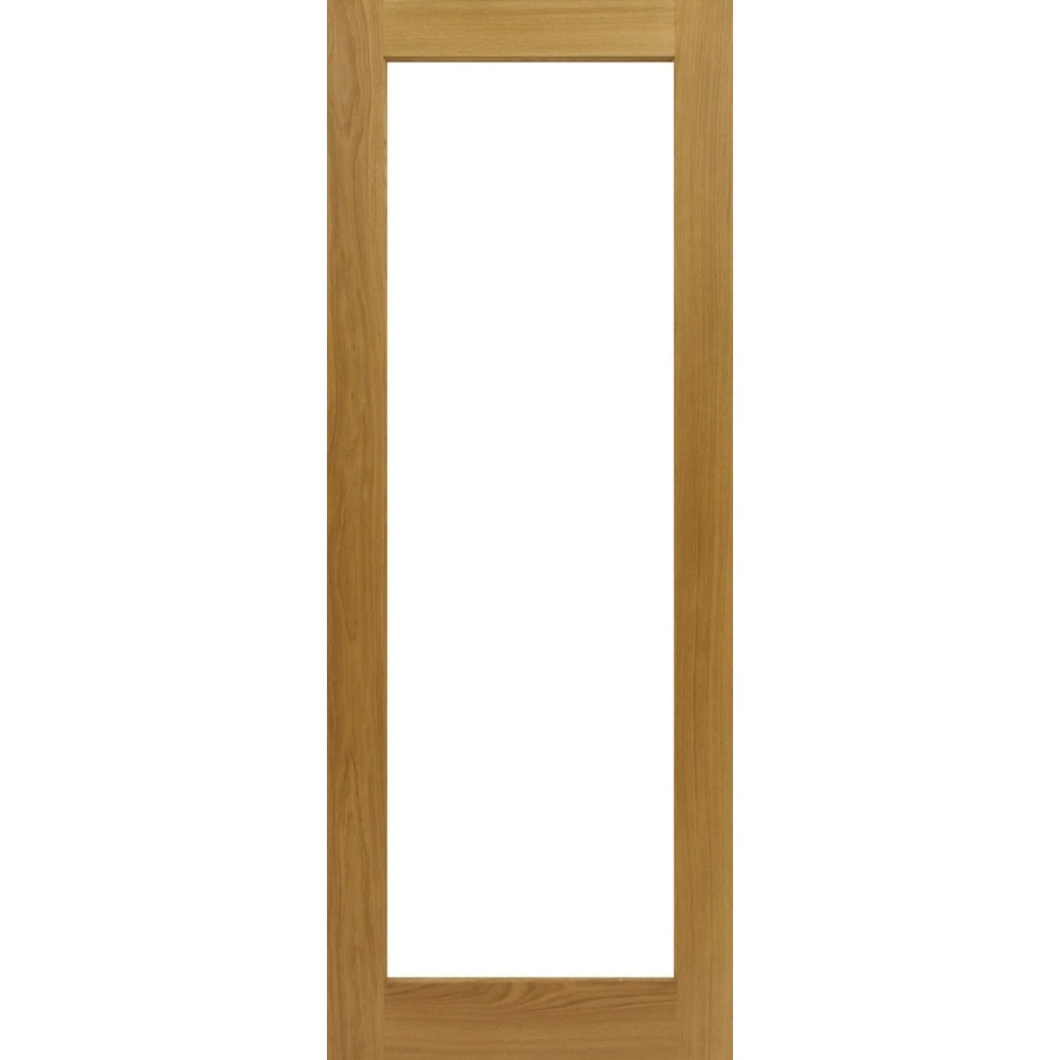 Pattern 10 - Internal Glazed Oak French Door - Main Product Image