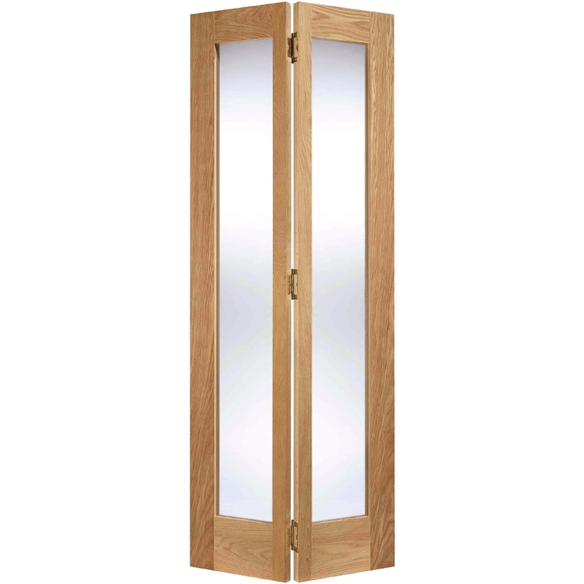 Pattern 10 Glazed Oak Bi-Fold Door - Main Product Image