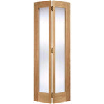 Pattern 10 Glazed Oak Bi-Fold Door - Main Product Image