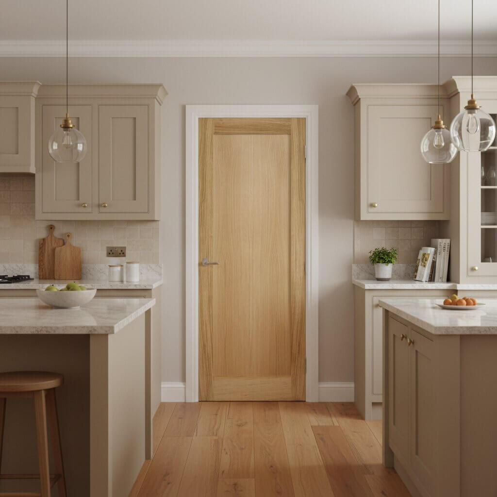 Product Pattern 10 one panel oak internal door