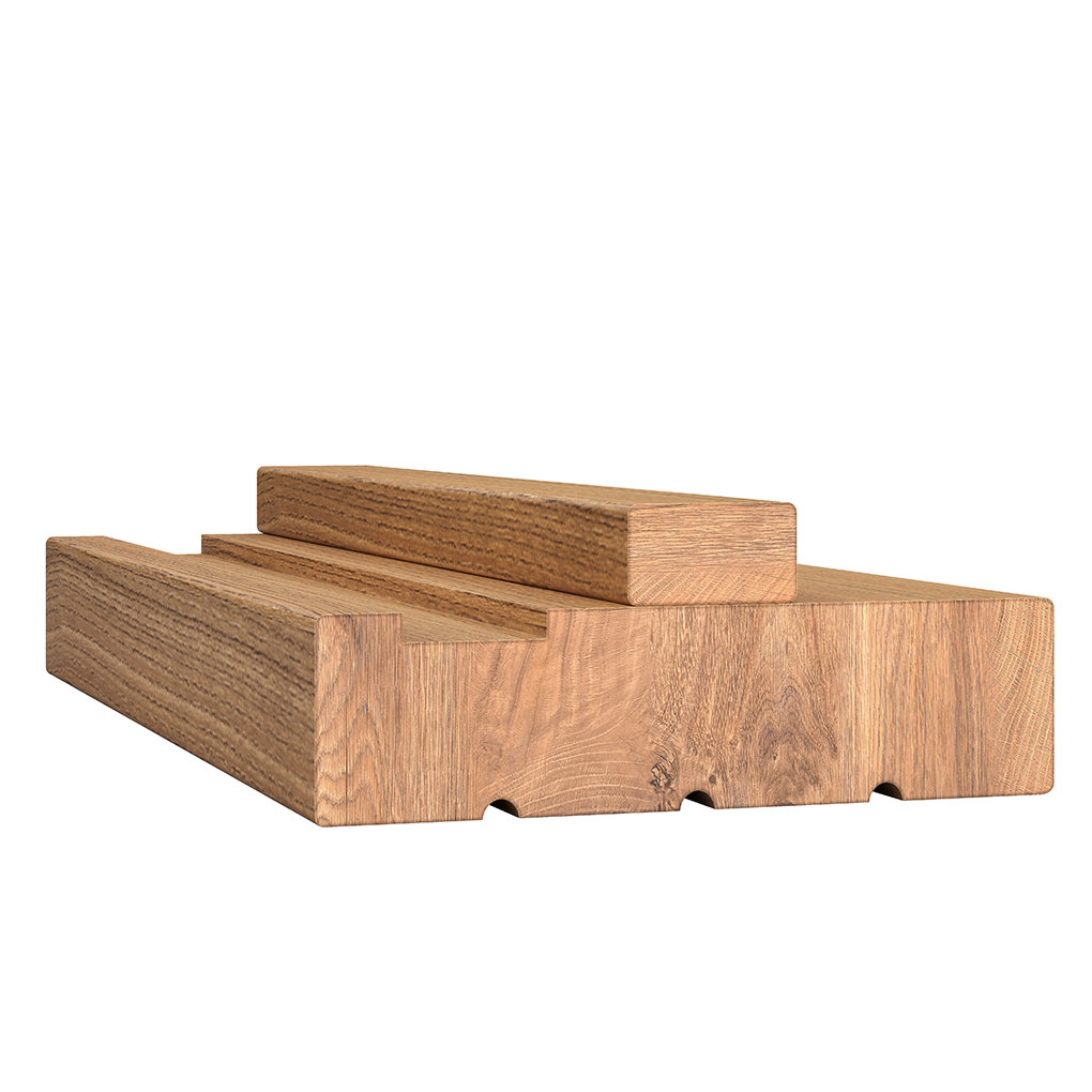 Prefinished oak FD30 fire door frame