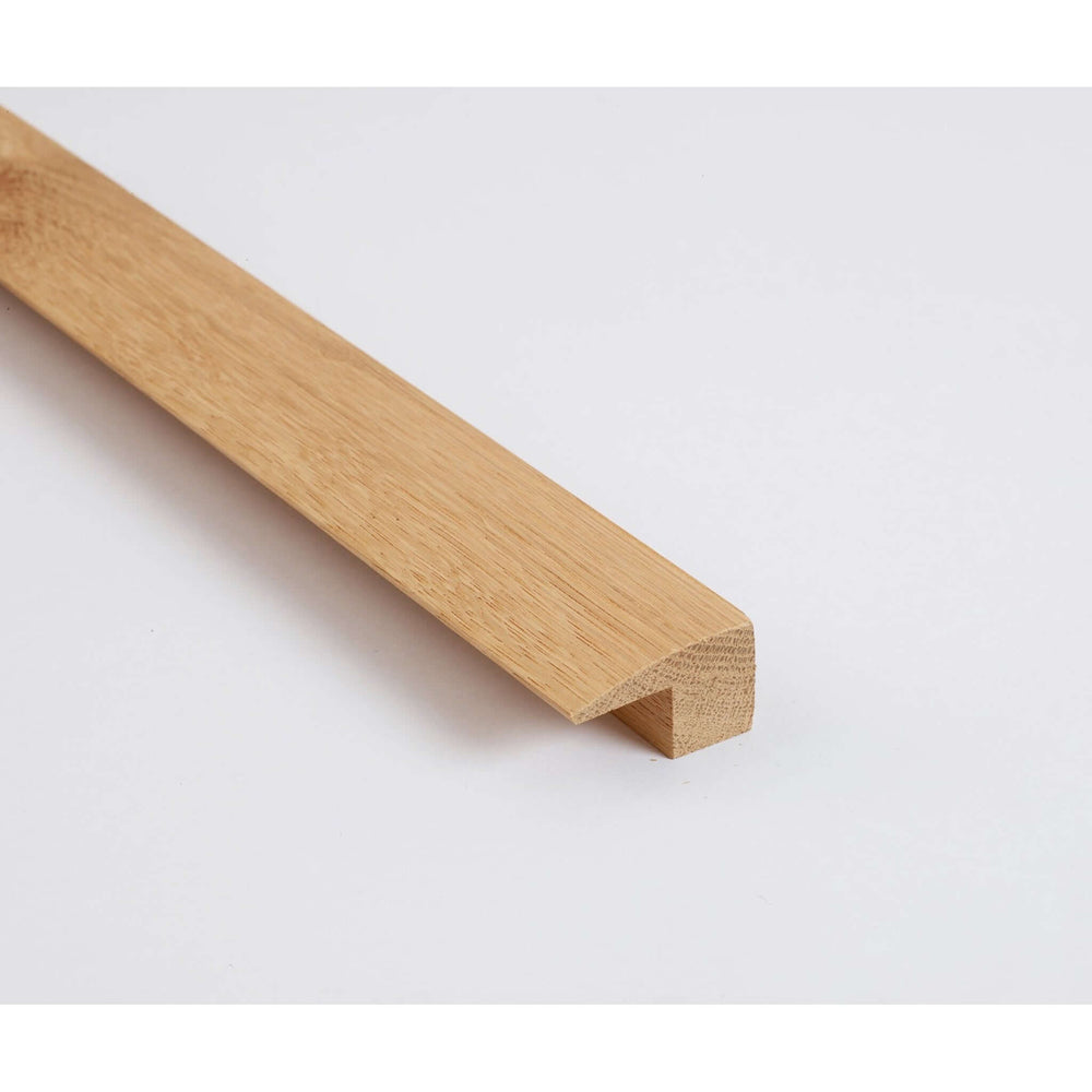 Product unfinished oak end section profile