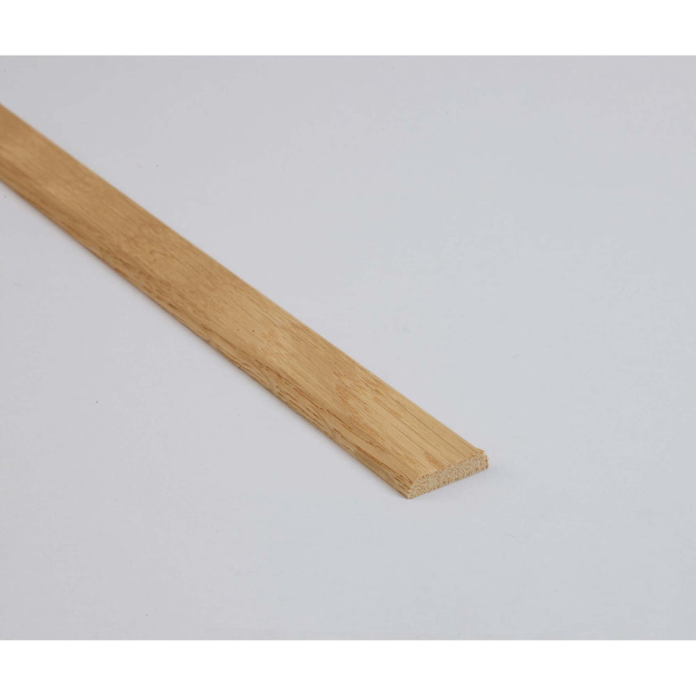 Product unfinished oak small cover strip profile