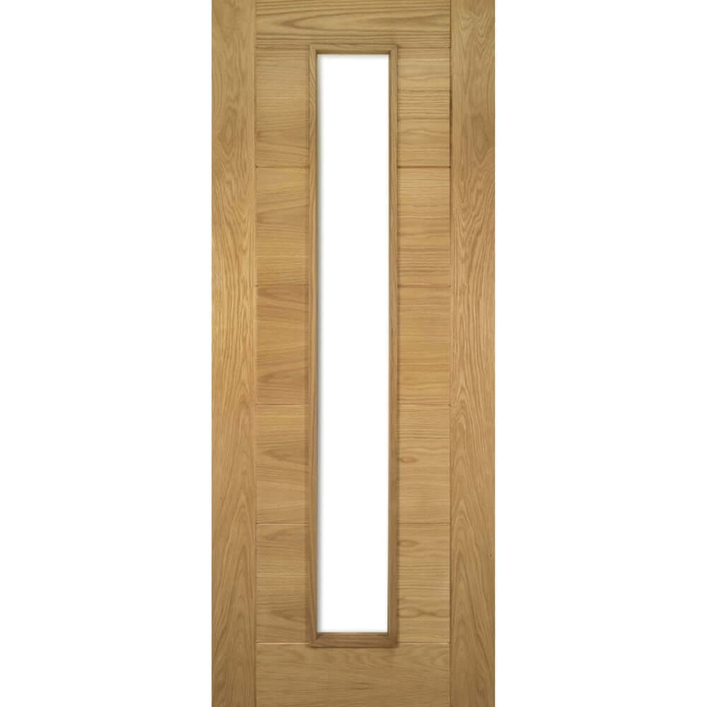 Product Seville prefinished glazed oak fire door