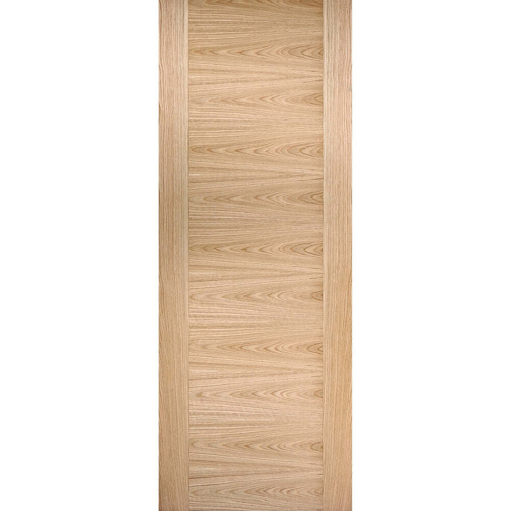 Product Sofia prefinished oak FD30 internal fire door with panelled design