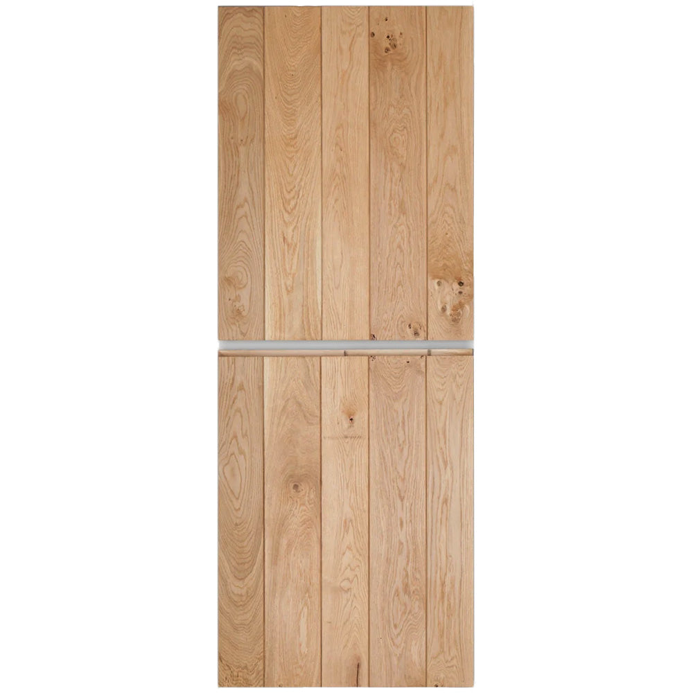 Solid Oak Rustic V-Groove Profile Stable Door