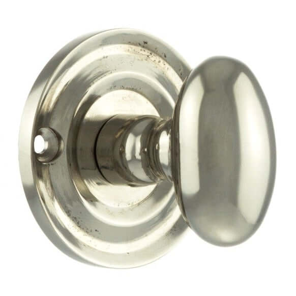 Product solid brass oval WC turn and release finish option
