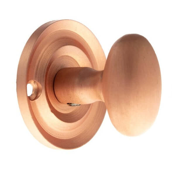Product solid brass oval WC turn and release lock accessory