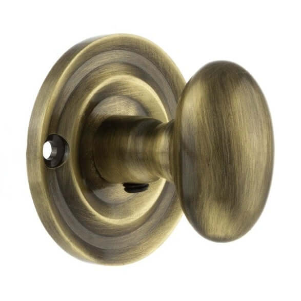 Product solid brass oval WC turn and release brass bathroom lock fitting