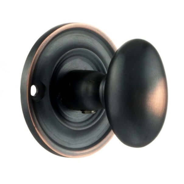 Product solid brass oval WC turn and release in chrome-style finish