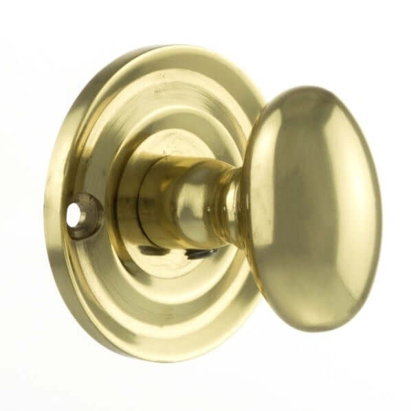 Product solid brass oval WC turn and release product option