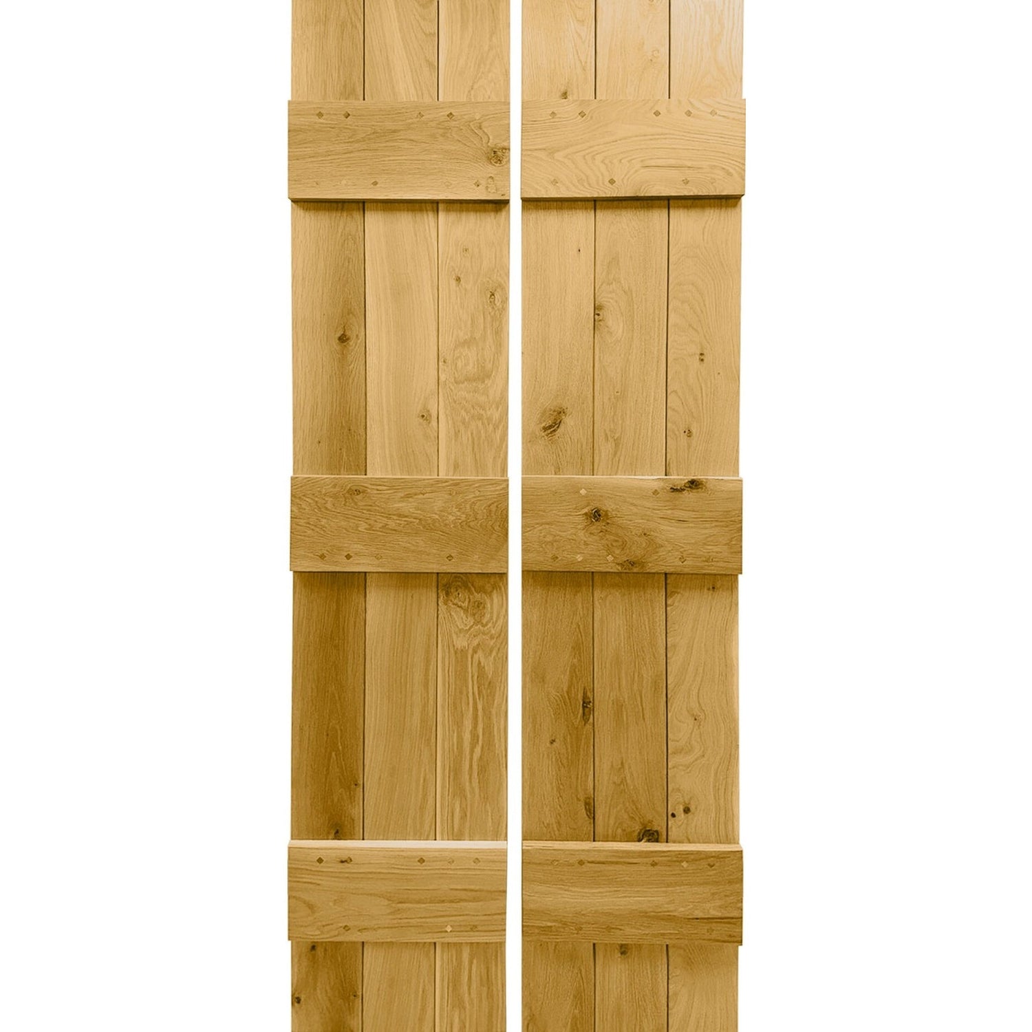 Solid Oak Bifold Barn Door - Main Product Image