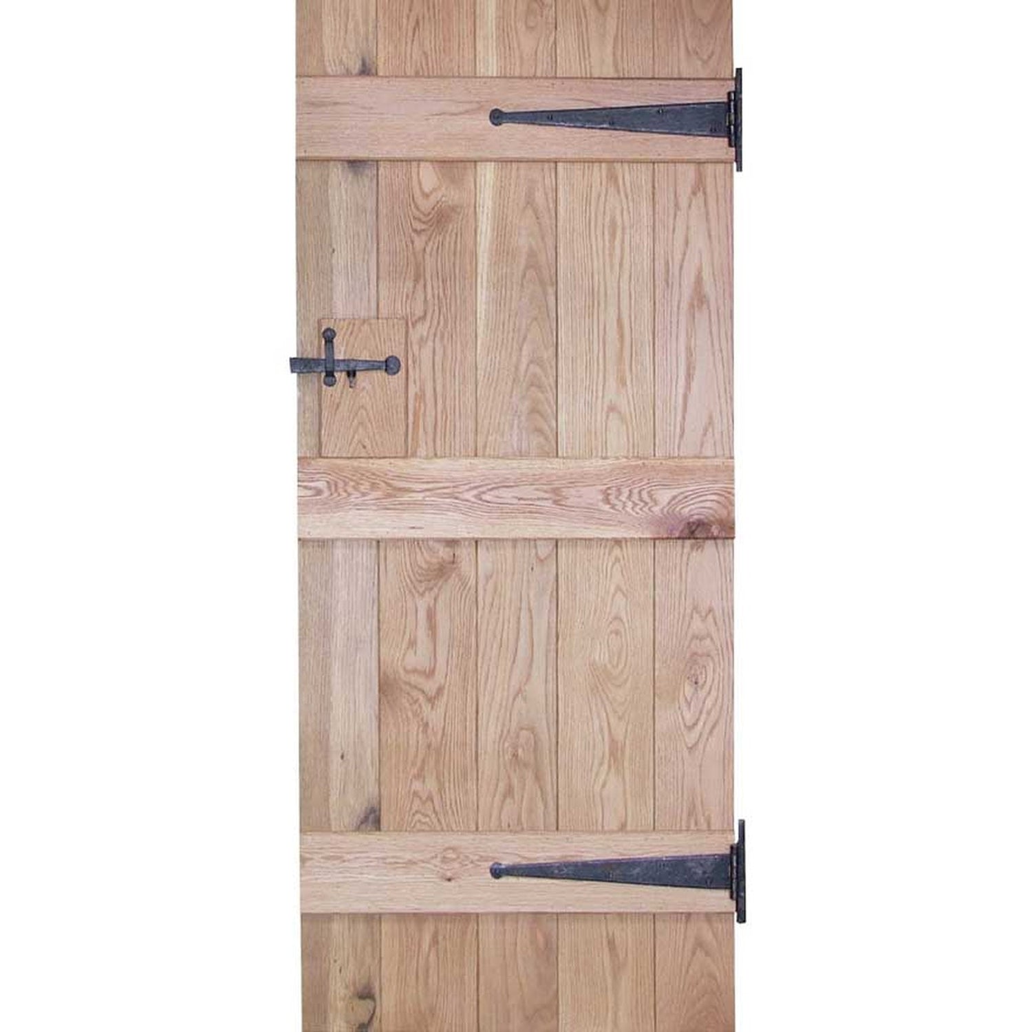 Solid Oak Rustic Ledged Door
