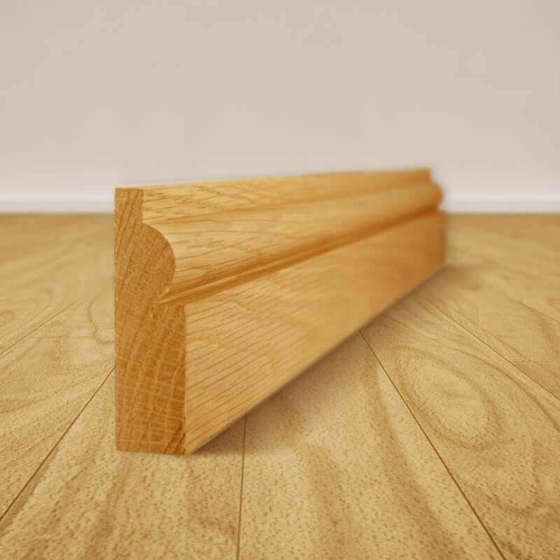 Product solid oak torus architrave timber length