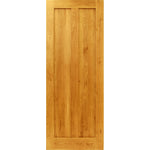 Solid Oak Two Panel Door - Main Product Image
