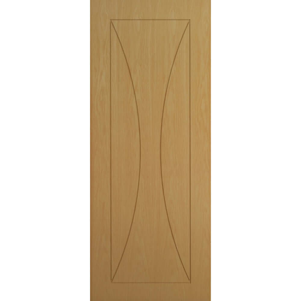 Product Sorrento prefinished oak internal door front view