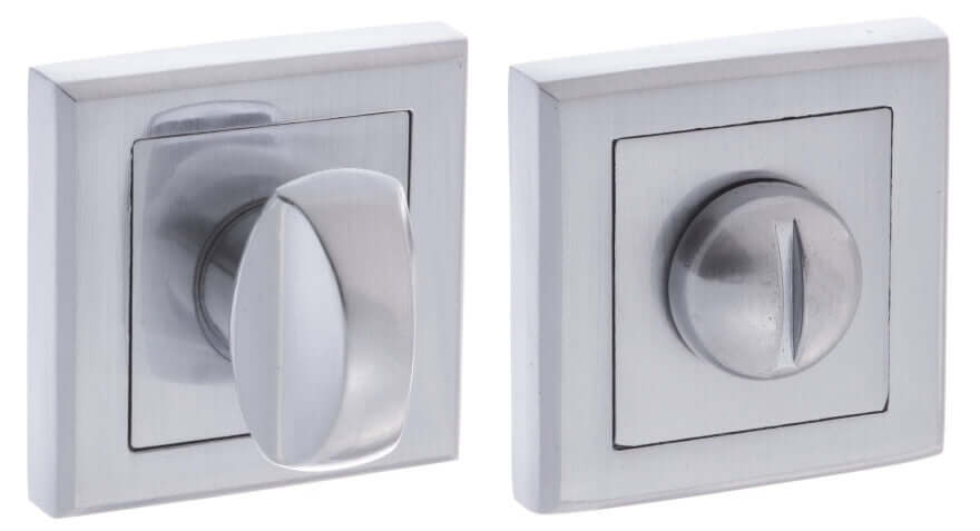 Product square WC turn and release close-up