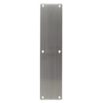 Product Rectangular metal plate on a white background