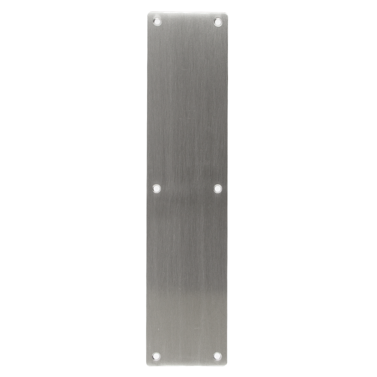Product Rectangular metal plate on a white background