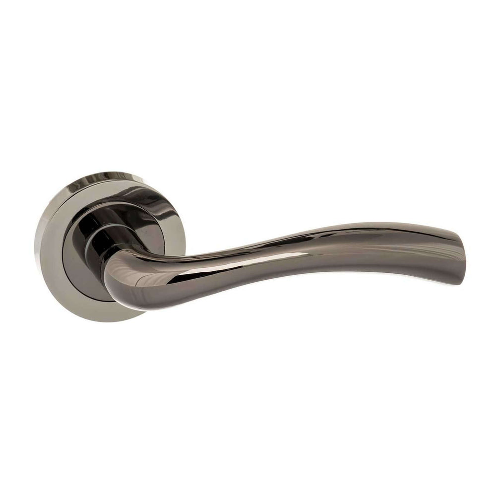 Product Texas lever on round rose door handle