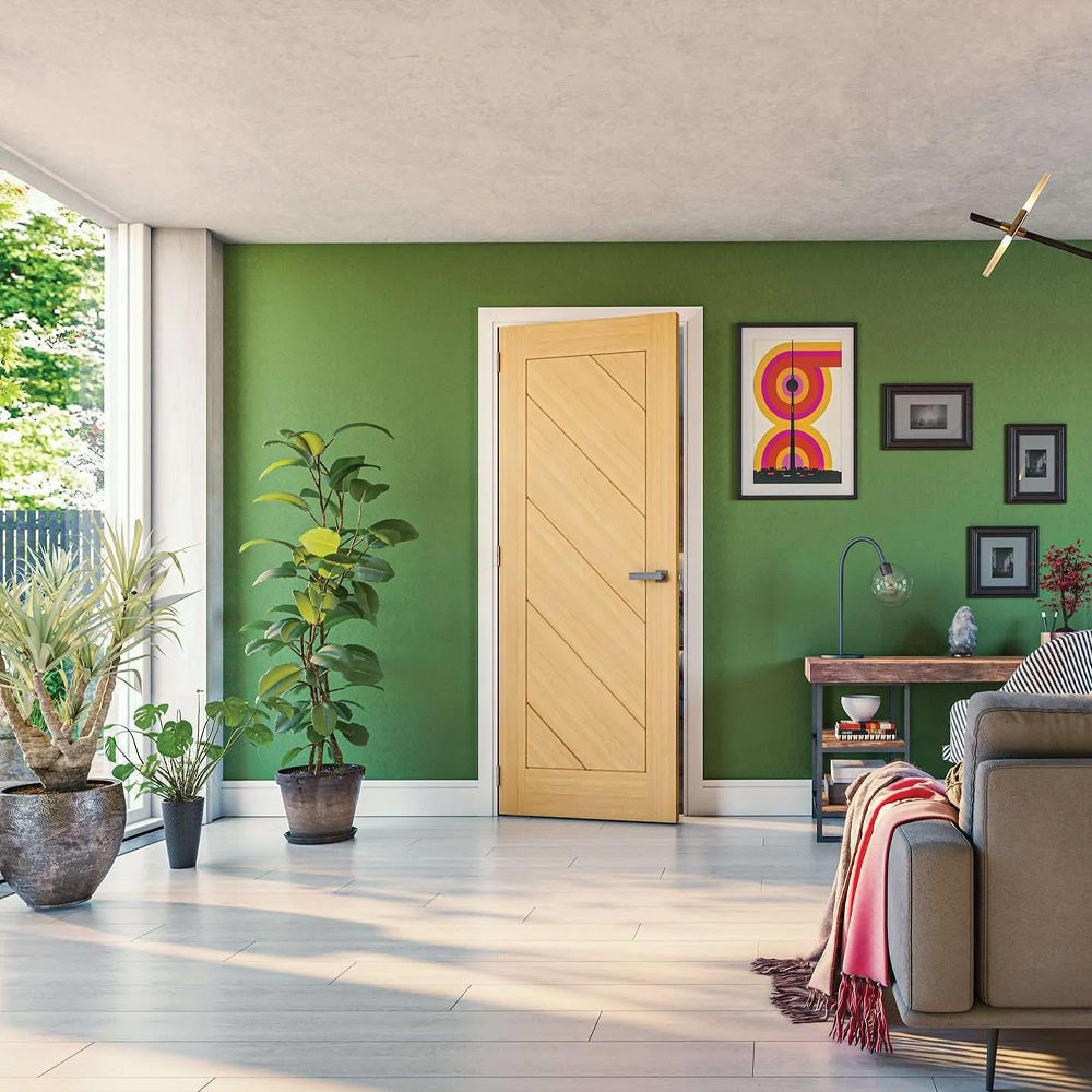Torino Prefinished Oak Door