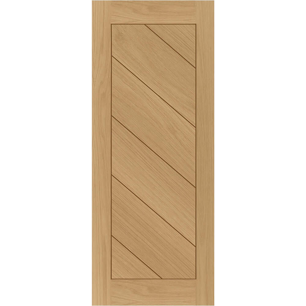 Product Torino prefinished oak door front view