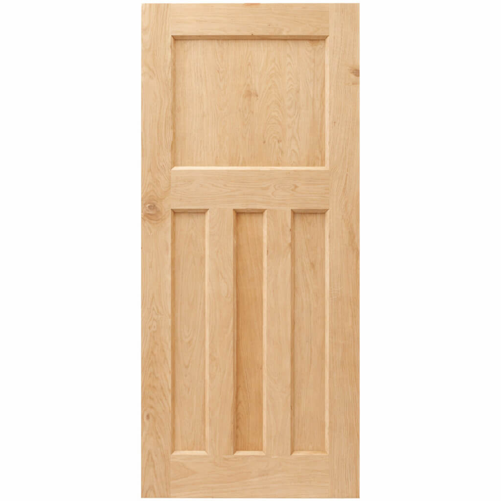 Solid Oak 1930s Style Door