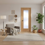 Vancouver Prefinished Oak Pattern 10 Glazed Door Lifestyle Image