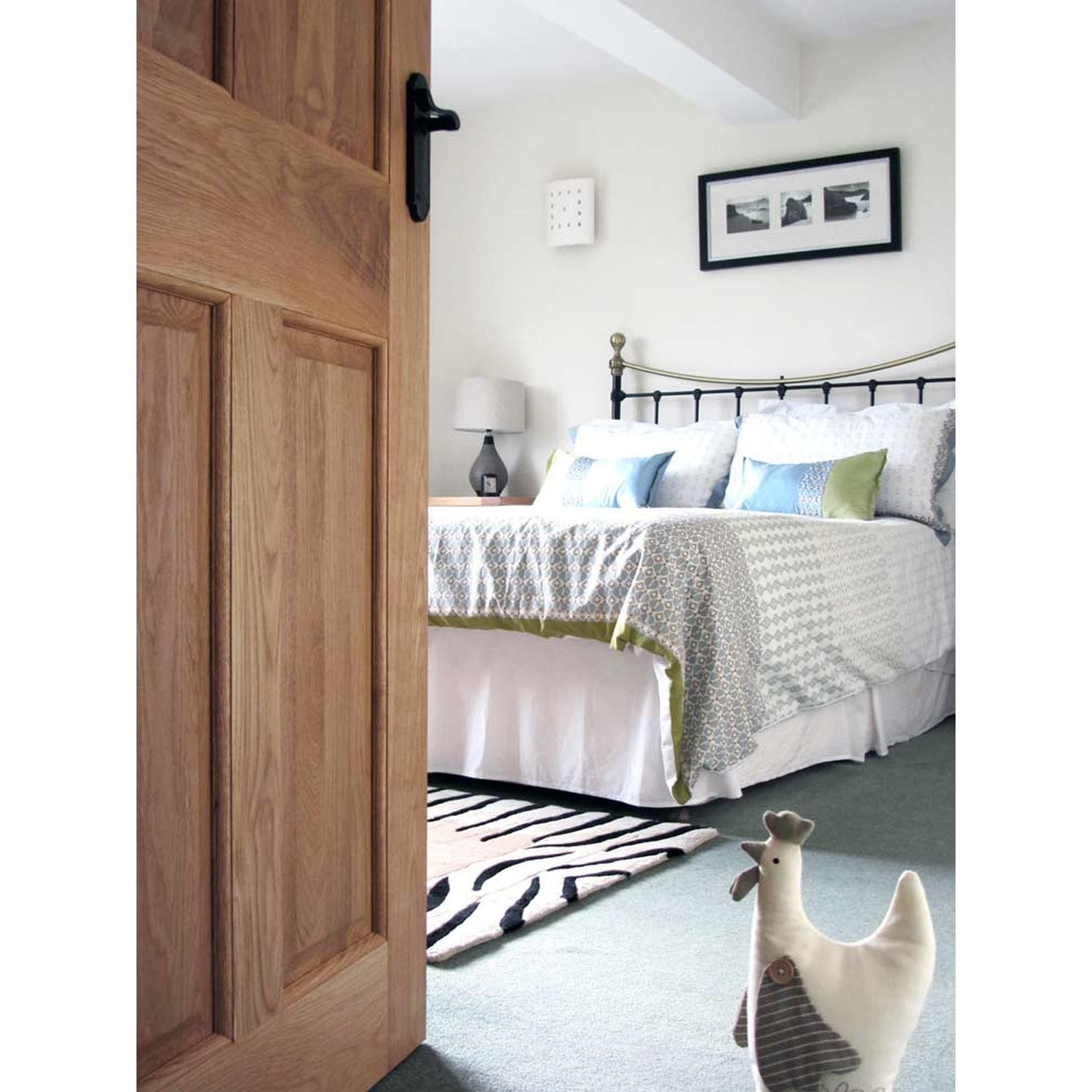 Bespoke Victorian 4 Panel Solid Oak Door