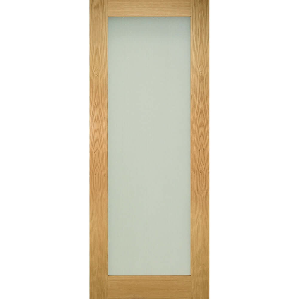 Product Walden obscure glazed panel oak internal door