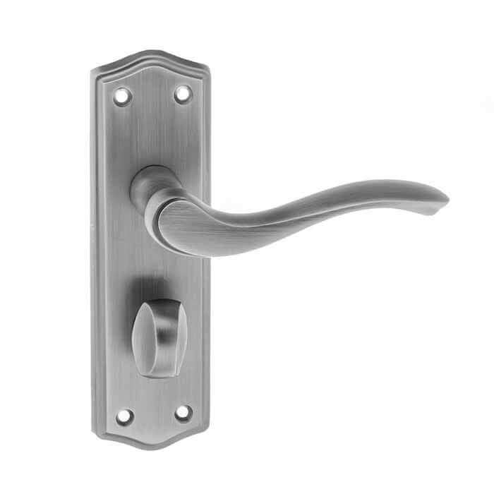 Product Warwick WC lever on backplate door handle