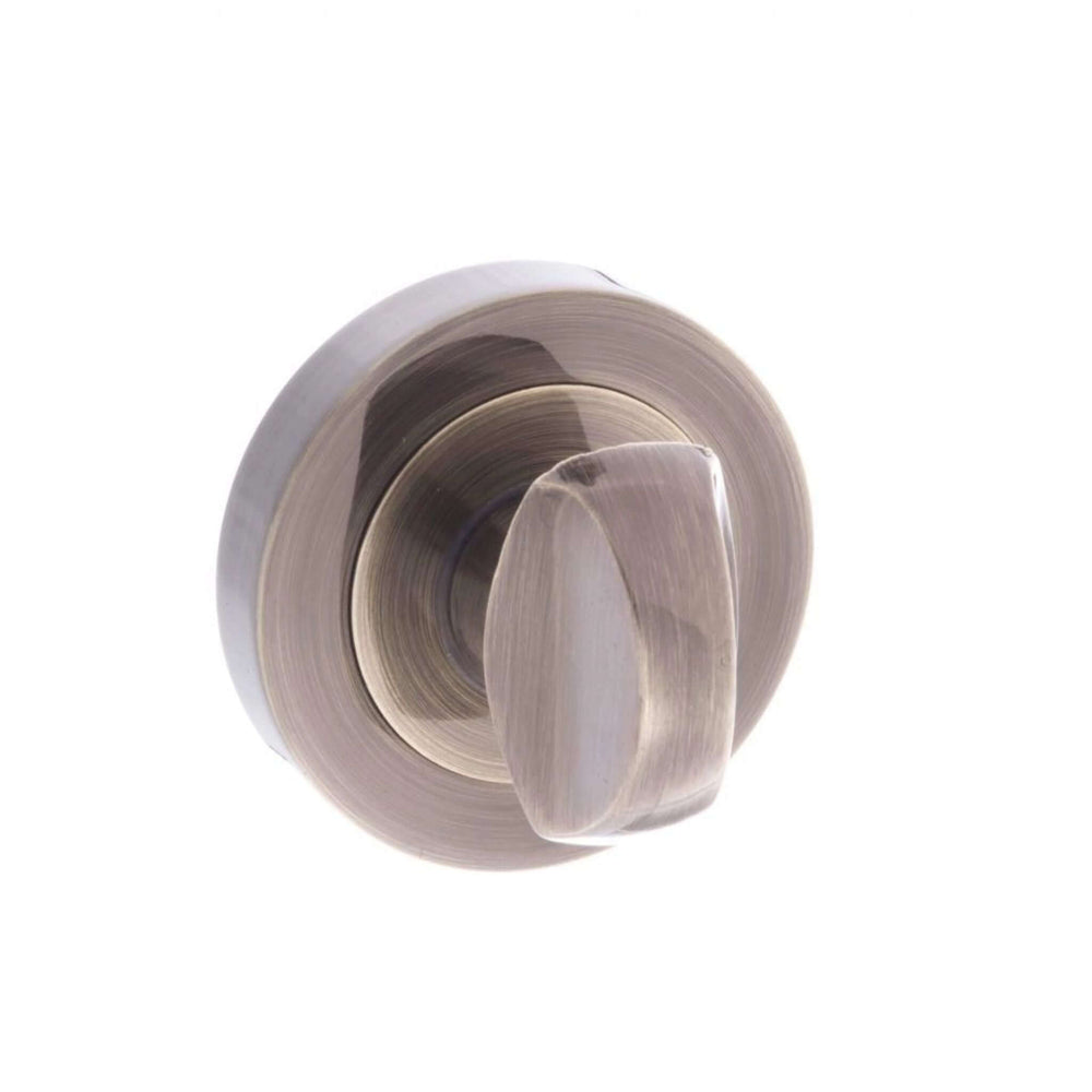 Product antique brass round WC turn and release