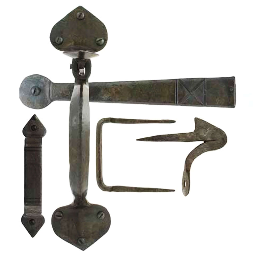 Product handmade Gothic beeswax thumb latch