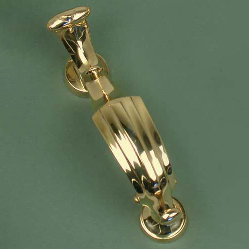 Product polished brass doctors door knocker