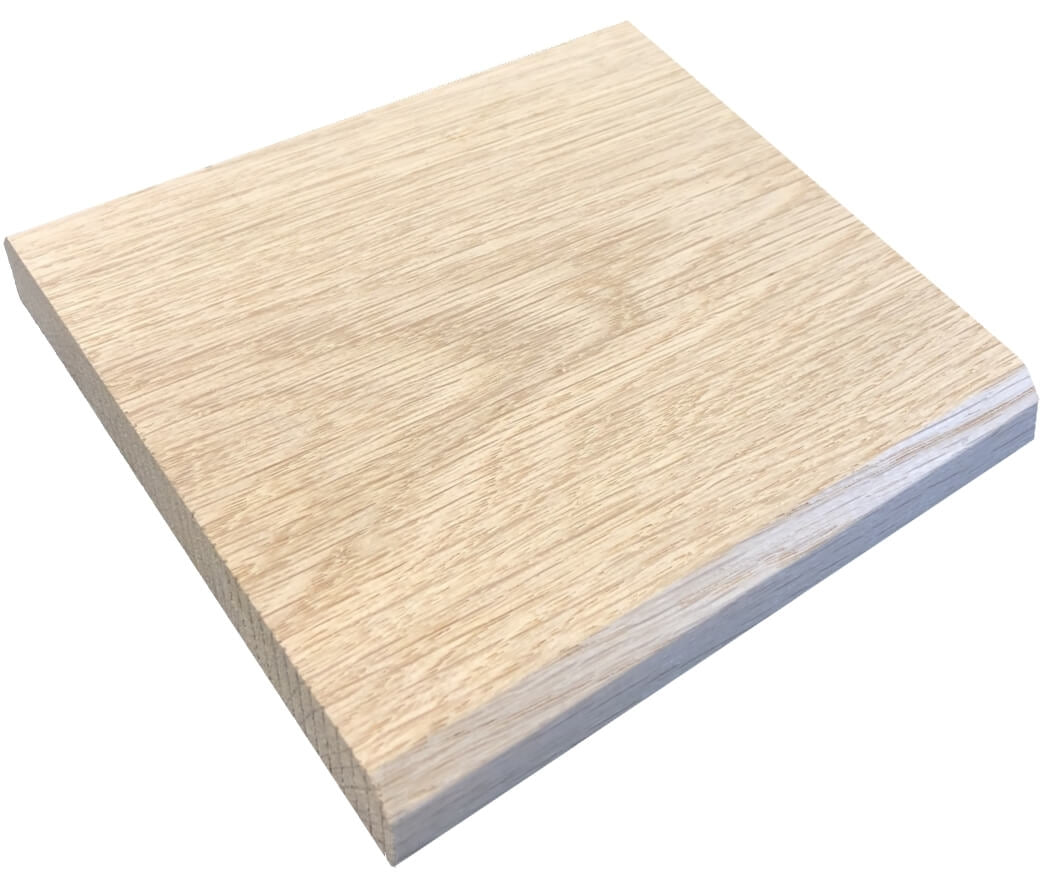 Rustic Solid Oak Latch Block 20mm