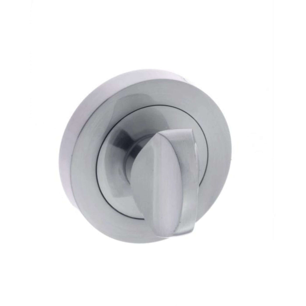 Product satin chrome round WC turn and release